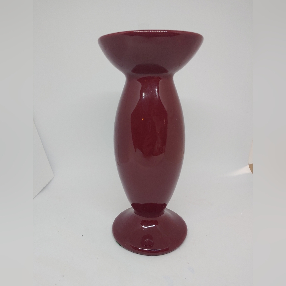 Haeger Burgundy Vase